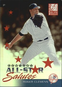 2002 (YANKEES) Donruss Elite All-Star Salutes Century #5 Roger Clemens /100