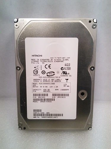 450GB SAS HDD 3.5" 15000rpm 15k Hitachi HGST UltraStar Cheetah 0B23491 HP Dell - Image 1 of 4