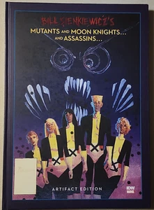 IDW: BILL SIENKIEWICZ'S MUTANTS & MOON KNIGHTS & ASSASSINS: ARTIFACT EDITION HC - Picture 1 of 4