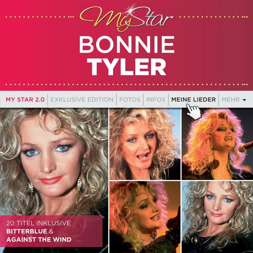 CD My Star Bonnie Tyler 20 Titel Bitterblue Against The Wind (K66) VERSIEGELT - Bild 1 von 1