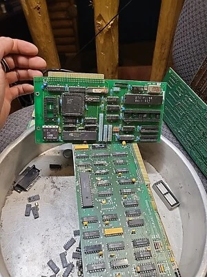 Tarjeta de datos CPU GPU de colección tecnología informática tecnología Hercules 1984 5160xc  Foto 1 de 4