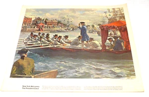 New York begrüßt gewählten Präsidenten George Washington von Harry Anderson Kunstdruck - Bild 1 von 7