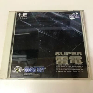 Super Raiden PCEngine SuperCD-ROM Hudson Used Japan Shooter Boxed Tested 1992 - Picture 1 of 3
