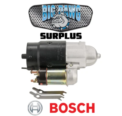Motor de arranque Bosch SR518X 86 Chevrolet K20 85-86 GMC G2500 5.7L (Reman) - Imagem 1 de 4