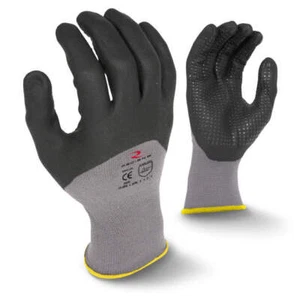 Radians RWG13 3/4 Foam Dipped Dotted Nitrile Glove - Picture 1 of 3