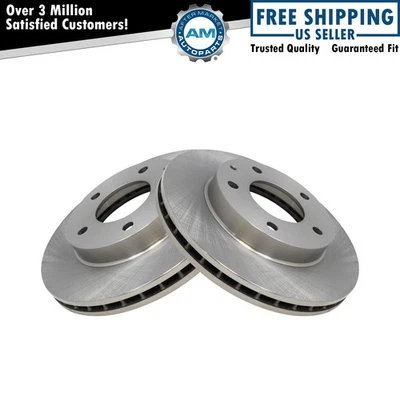 Front Brake Rotor Left & Right Pair Set of 2 for Mazda 626 Ford Probe - Image 1 of 2