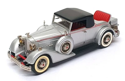 Minimarque 43 1/43 Scale RB01 - 1934 Packard 12 Conv Coupe - Silver - Image 1 of 4