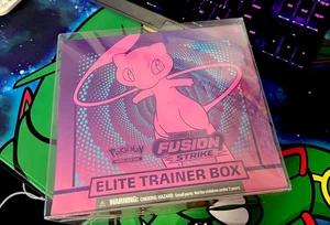JCC Pokémon Fusion Strike Elite Entrenador Caja ETB Espada y Escudo Sellado de Fábrica - Imagen 1 de 3