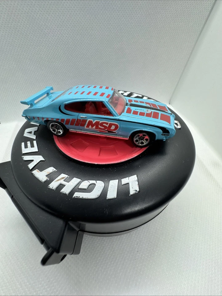 70 庞蒂亚克 GTO Judge MSD Ignition LT. 蓝色罕见 1/64 风火轮 — 第 1/4 张图片