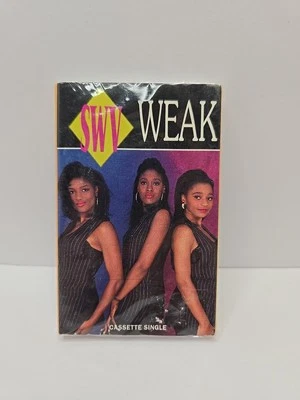 SWV Sisters With Voices - Weak (Cassette, 1993) Promo Single 90s - New Sealed - Image 1 of 4