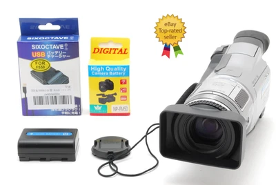 [MINT] Sony Handycam HDR-HC1 HDV MiniDV Camcorder Carl Zeiss Nightshot Japan - Image 1 of 4