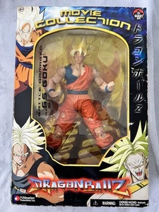 Dragonball Z Película Colección Batalla Dañada SS Goku 9" Figura Totalmente Nueva 2003 - Imagen 1 de 5