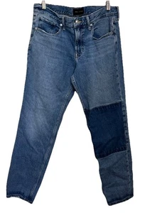 Jeans donna dritto moderno montaggio gratuito taglia 34x32 - Foto 1 di 8