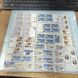 55+ Mixed Condition US Air Mail Stamps, 31c- 50c. A Nice Deal, $1 Ships. LOOK! - Picture 1 of 24