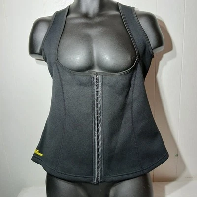 Hot Shapers Neotex Top Waist Cincher Black Cami Neoprene Womens XXL 2XL NWT - Image 1 of 4