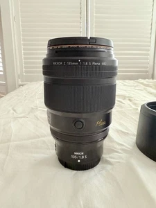 Nikon NIKKOR Z 135mm F/1.8 S Plena - As new, plus extras. - Picture 1 of 14