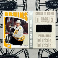 2005-06 In The Game CAM NEELY Game Used Patch #ESM-08
