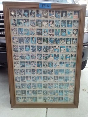 Fleer 1983 HOJAS DE BÉISBOL SIN CORTAR - JUEGO COMPLETO DE 5 HOJAS -leer descripción- Foto 1 de 4