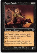 Organ Grinder *PLAYSET* Magic MtG x4 Torment SP