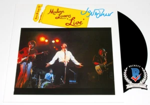 JONATHAN RICHMAN SIGNED MODERN LOVERS LIVE ALBUM VINYL RECORD LP BECKETT BAS COA - Picture 1 of 5