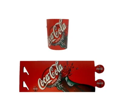COCA COLA BOTTLE CAN COOLER VINTAGE RETRO DESIGN  COKE SOFT DRINK SLEEVE JACKET - Image 1 of 2