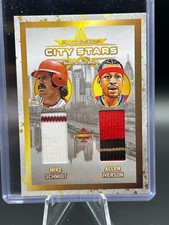 President's Choice RARE 1/1 Philidelphia Greats Schmidt & Iverson GAME-USED