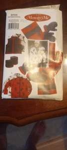 mommy & me sewing pattern, jacket, vest, hat, scarf, mittens - Picture 1 of 1