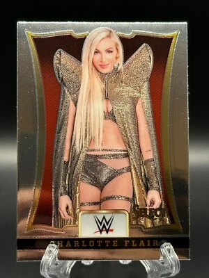 2024 Charlotte Flair Panini Select WWE Throwback Insert - Image 1 of 2