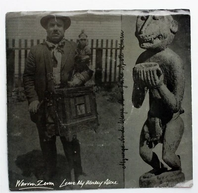 WARREN ZEVON Rock 45rpm + Pic Sleeve Leave My Monkey Alone (2 Mixes)  - Image 1 of 4