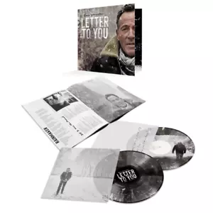 BRUCE SPRINGSTEEN LETTER TO YOU COLORED SPLATTER VINYL 12" 2 X LP RARE MISPRINT - Picture 1 of 5