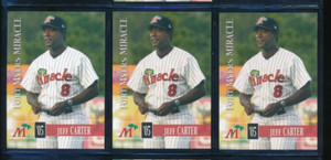 Lot (3) 2005 Grandstand #8 Jeff Carter Fort Myers Miracle (FS40) SWSW6