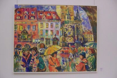 Gemälde "Moulin Rouge", Öl auf Leinwand, 80x100 cm, Alla Sarkissian - Bild 1 von 2