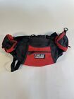 Camelbak Bandido Waist Pack Padded Zippers Red Black Excellent Condition