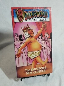 WonderWorld Cartoons - The Emperor's New Clothes (1990) VHS rare cartoon NEW OOP - Picture 1 of 2