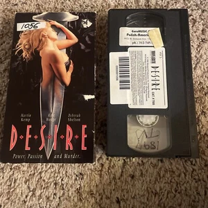 Desire Power, Passion, and Murder Deborah Shelton Martin Kemp Kate Hodge VHS - Picture 1 of 1