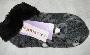 Joyspun Comfy Cozy Slipper Socks, NWT, Critters, Dog - Picture 1 of 4
