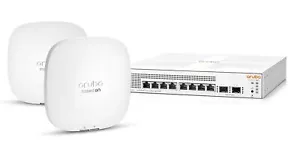 HPE JL681AN.ABA Instant On 1930 8Port Switch w/ (2X) AP22 Access Points R4WO1A - Picture 1 of 7