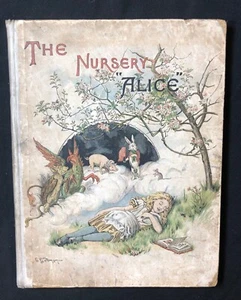 Lewis Carroll The Nursery Alice Macmillan London 1890 1st ed 2nd issue VG - Bild 1 von 8