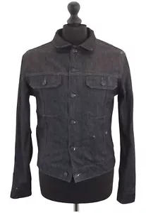 Pepe Jeans Men's Denim Jacket S BLUE Stonewashed Short Denim 100% Cotton - Picture 1 of 5