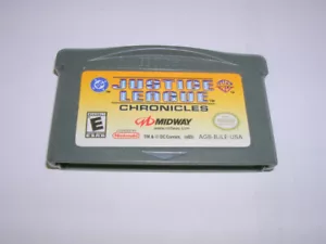Justice League Chronicles (Nintendo Game Boy Advance GBA) gioco originale - Foto 1 di 1