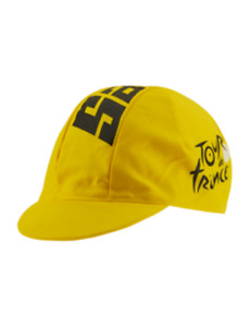 Official 2022 Tour de France Yellow General Classification Leader Cycling Cap by