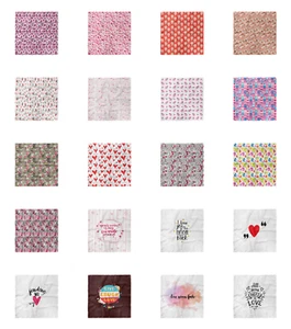 Ambesonne Love Theme Satin Hairscarf Head Wrap for Women in 3 Sizes - Picture 1 of 123