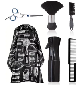 Friseurwerkzeug Sets Friseursalon Zubehör Friseur Kommode Zubehör 6 Teile - Bild 1 von 8