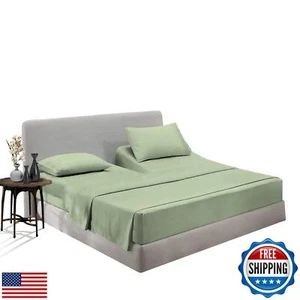 SGI bedding 34 Inch Top Split King Flex Head Sheet Set for Sleep Number Beds - Picture 1 of 5