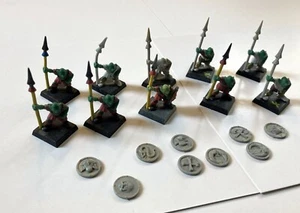 Plastic Goblin Spearmen (10) Orcs & Goblins 0755 Warhammer Games Workshop (#2) - Picture 1 of 4