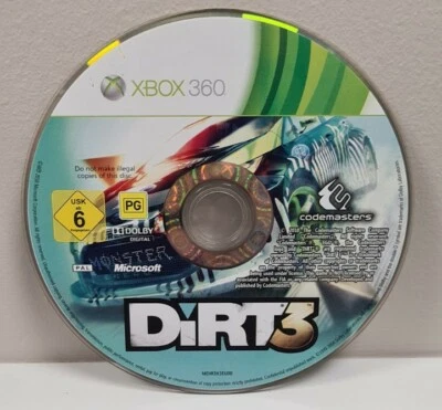 Dirt 3 Xbox 360 PAL UK Solo Disco - Imagen 1 de 4