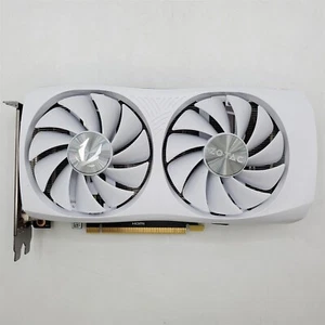 ZOTAC Gaming GeForce RTX 4060 Ti Twin Edge OC White Ed. Carte graphique DLSS 3 8 Go - Photo 1/8