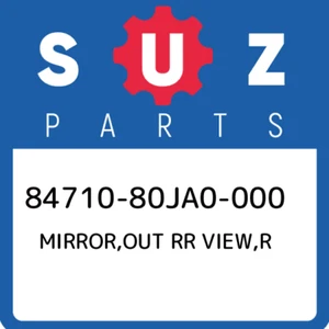 84710-80JA0-000 Suzuki Mirror,out rr view,r 8471080JA0000, New Genuine OEM Part - Picture 1 of 1