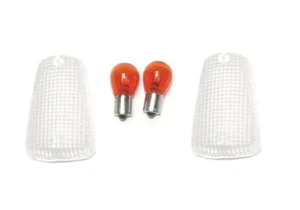 Indicateur en verre Paire Flashing lens pour YAMAHA XJR 1300 SP 1999-2001 - Photo 1/1
