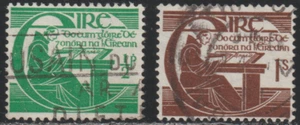 Ireland 1944 SC# 128 - 129 - Brother Michael O'Clery - Used Lot # 12 - Picture 1 of 2